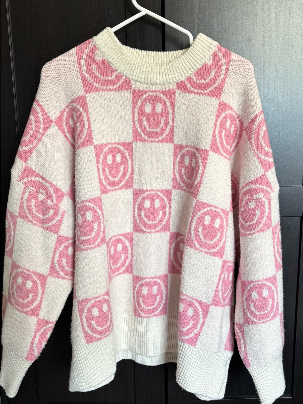 Moon and Madison - Smiley Face Sweater